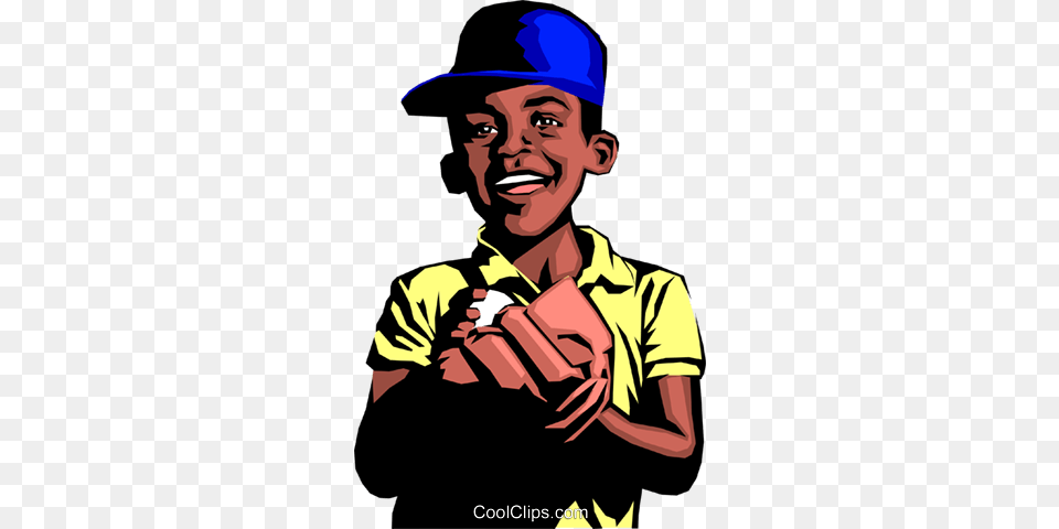 Boy Playing Baseball Royalty Free Vector Clip Art Illustration, Adult, Man, Male, Person Png