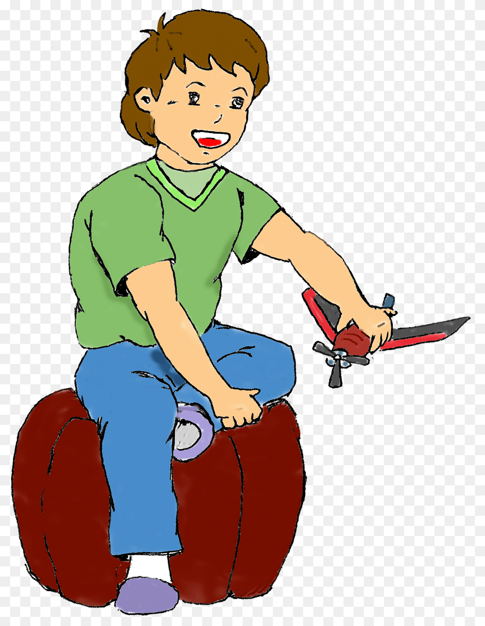 Boy Playing With A Plane Clipart, Baby, Person, Face, Head Free Transparent Png