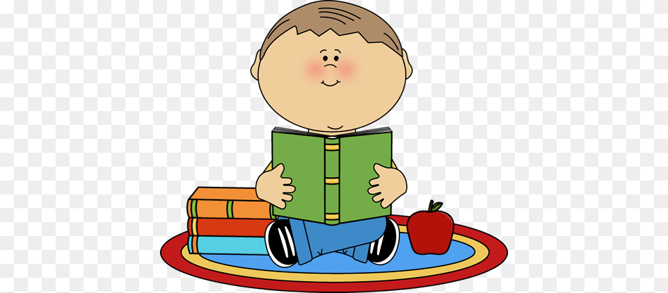 Boy Reading Clip Art Boy Reading School Book Clip Art Image, Person, Publication Free Png