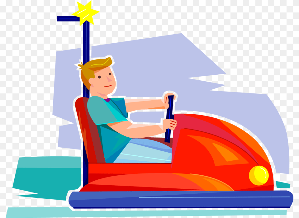 Boy Rides Bumper Car, Baby, Person, Face, Head Free Png