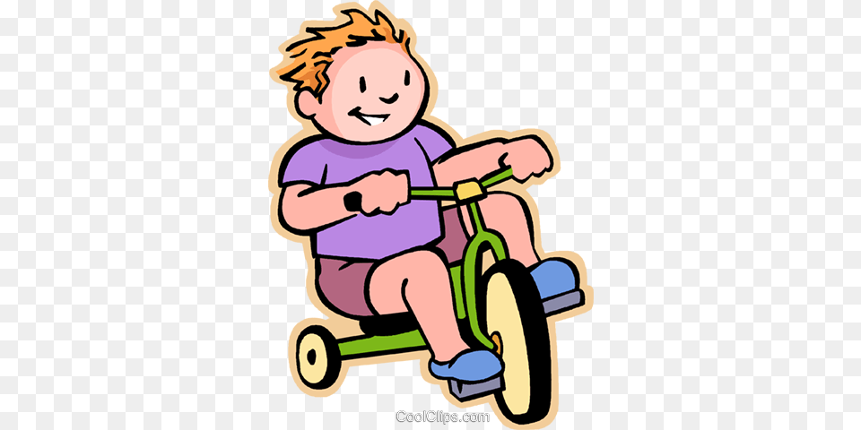Boy Riding A Tricycle Clipart Clip Art Images, Transportation, Vehicle, Baby, Face Png
