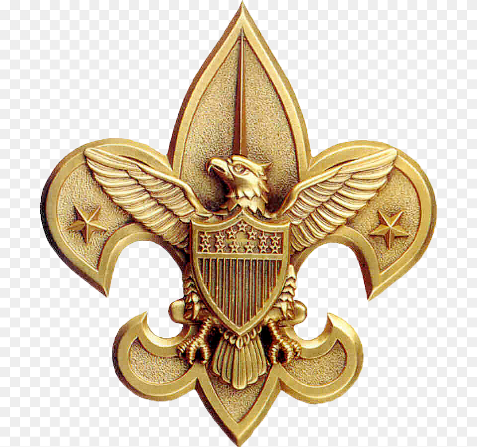Boy Scout Symbol For Kids Gold Eagle Scout Logo, Badge, Emblem Free Png