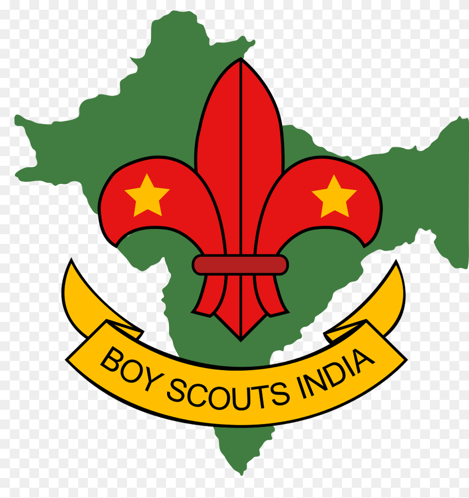 Boy Scouts Association In India, Logo, Symbol, Person, Emblem Free Png Download