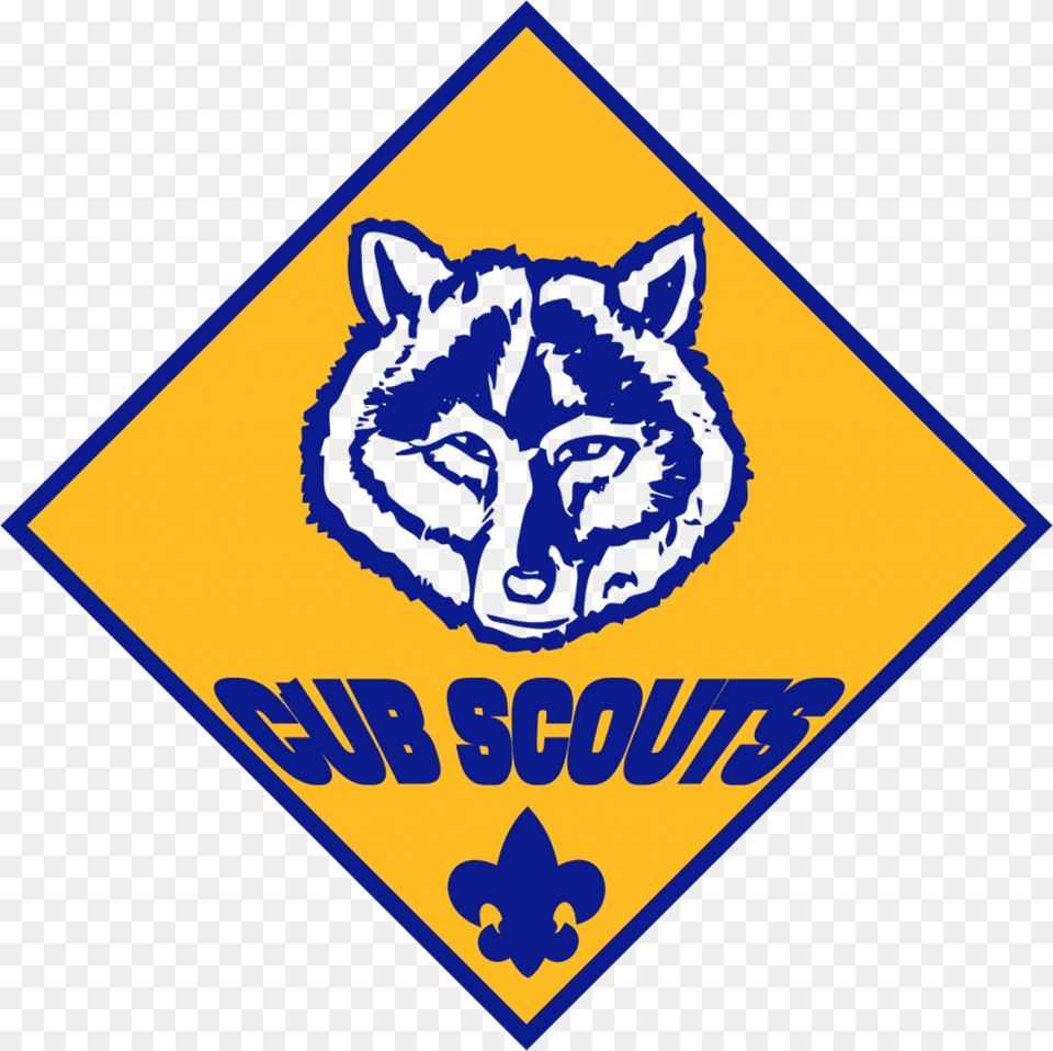 Boy Scouts Cub Scouting, Logo, Symbol, Badge, Road Sign Png Image