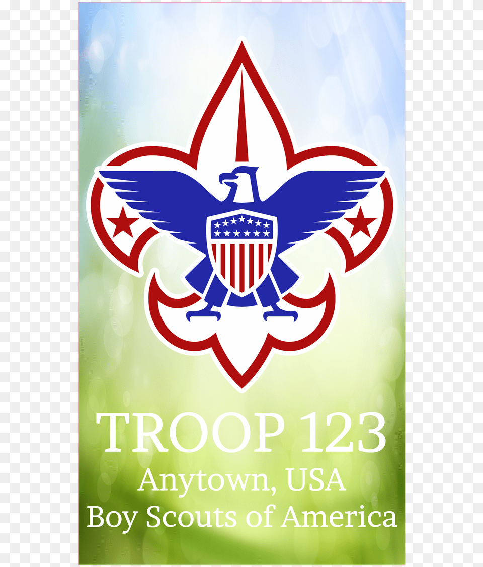 Boy Scouts Of America Logo, Emblem, Symbol, Advertisement, Poster Png Image