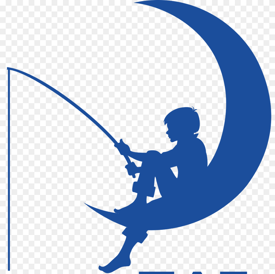 Boy Silhouette Clip Art Outline, Angler, Fishing, Leisure Activities, Outdoors Free Png Download