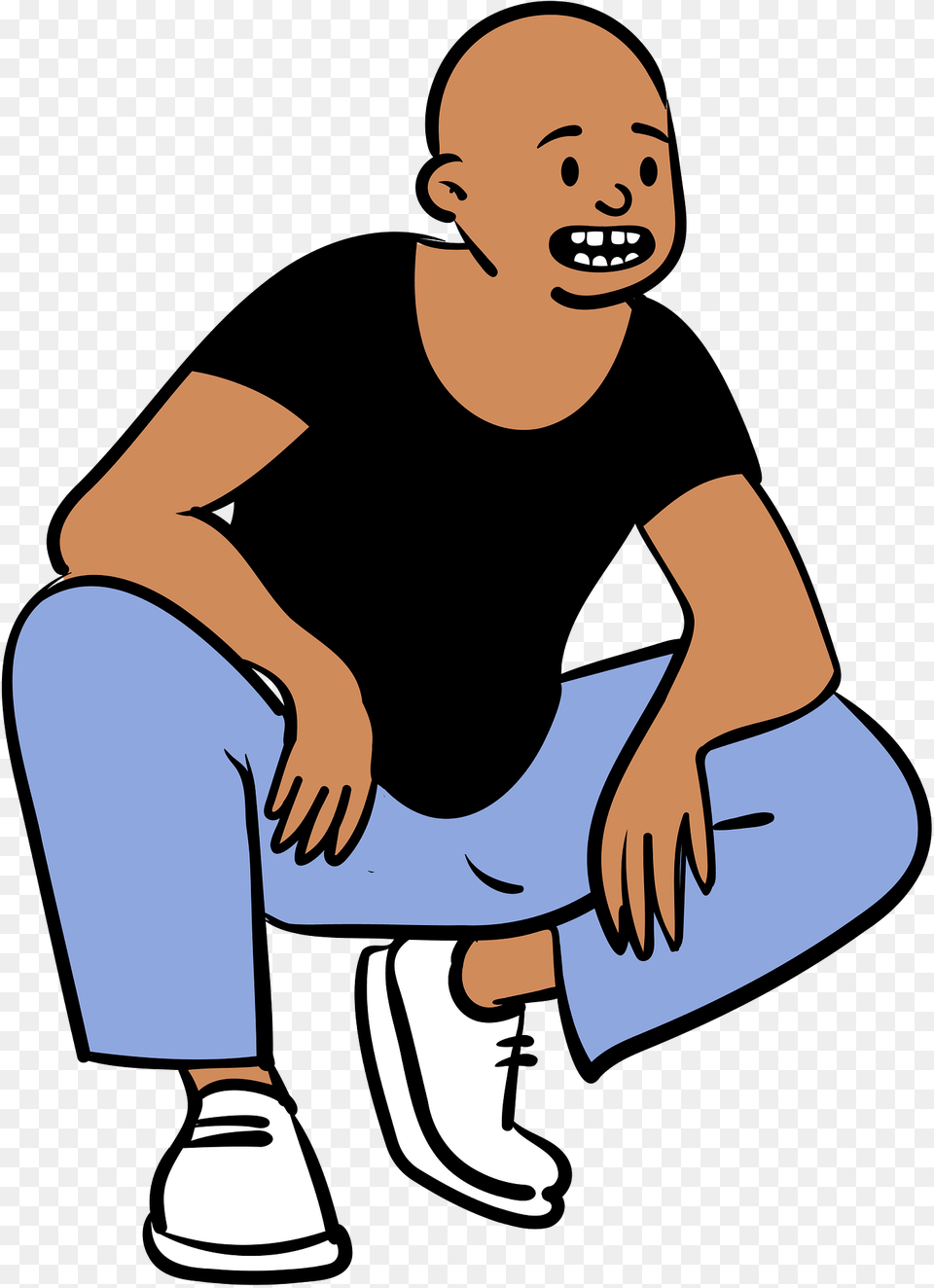 Boy Sitting Clipart, Clothing, Pants, Person, Face Free Transparent Png