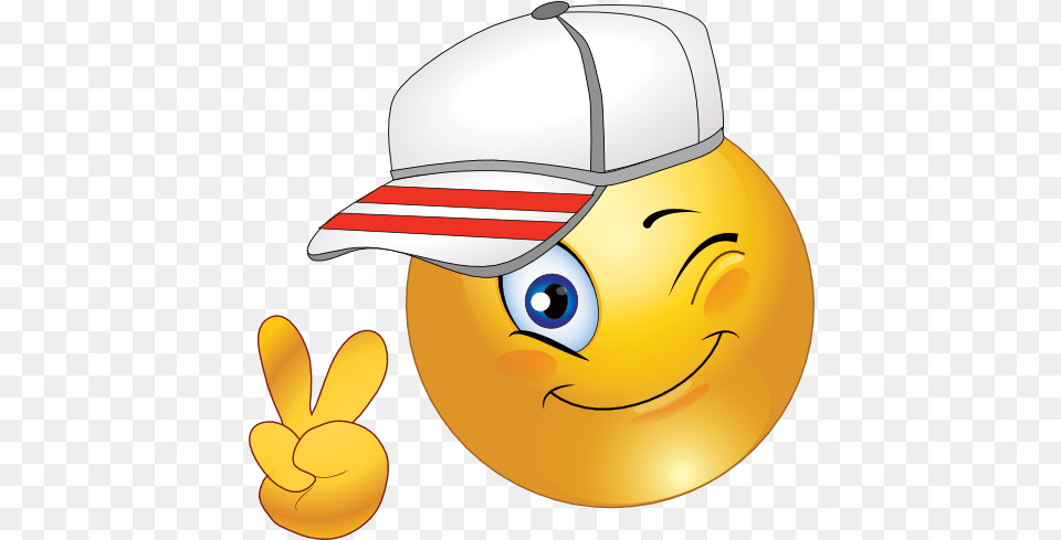 Boy Smiley Face 512x488 Clipart Boy Smiley Face Clipart, Baseball Cap, Cap, Clothing, Hat Free Png Download