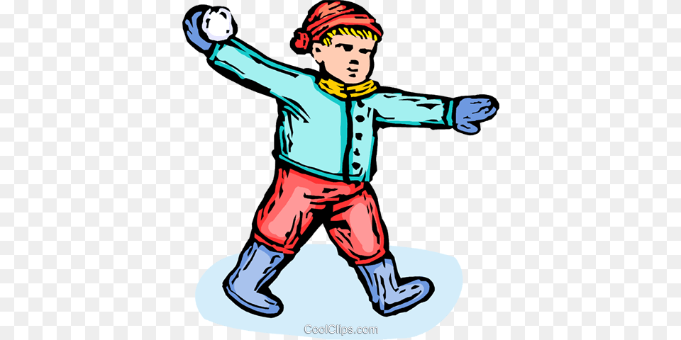 Boy Throwing A Snowball Person Throwing A Snowball, Child, Male, Head, Face Free Png