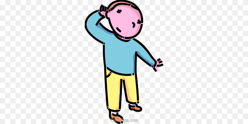 Boy Trying To Hear Something Royalty Vector Clip Art, Clothing, Pants, Helmet, Body Part Free Transparent Png