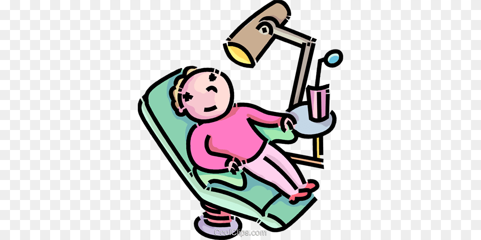 Boy Waiting In The Dentist Chair Royalty Vector Clip Art, Lamp, Lighting, Device, Grass Free Transparent Png
