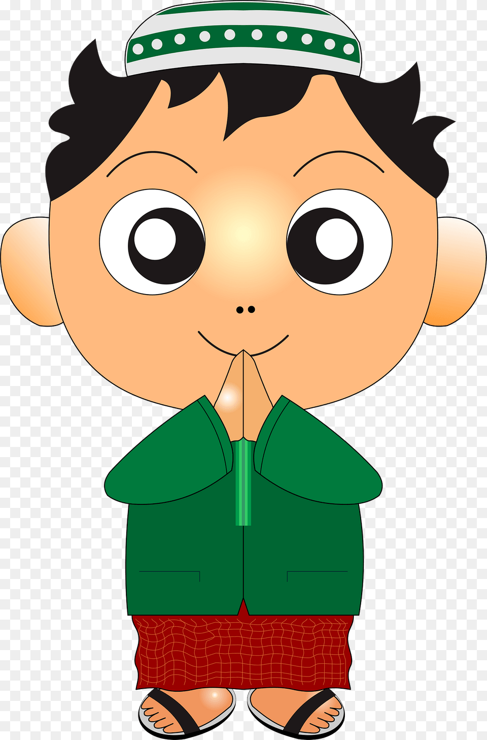 Boy Wearing A Muslim Headpiece Clipart, Baby, Person Free Transparent Png