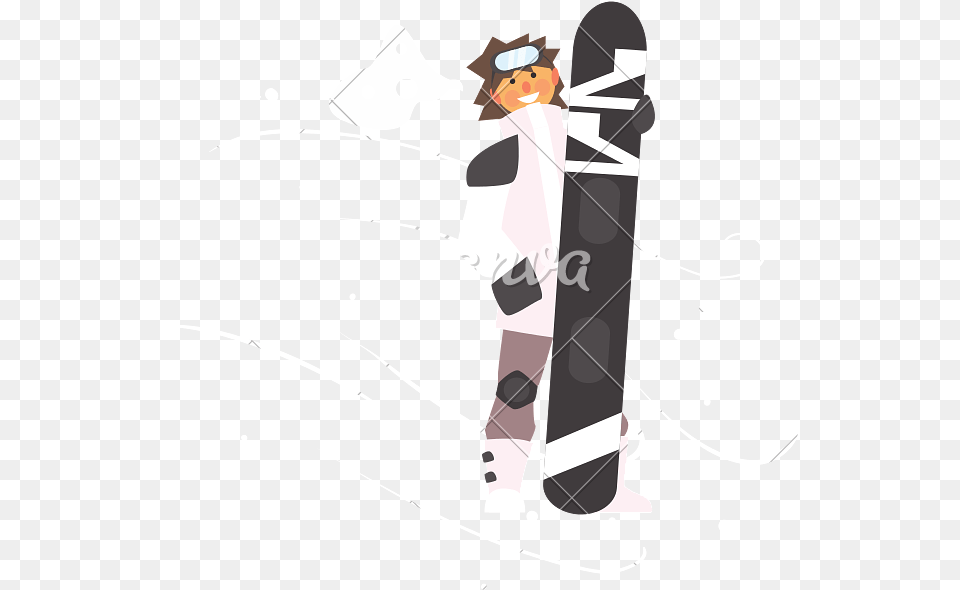 Boy Wearing Goggles Holding Snowboard Sport D Hiver Humour, Outdoors, Person, Nature, Snow Free Transparent Png
