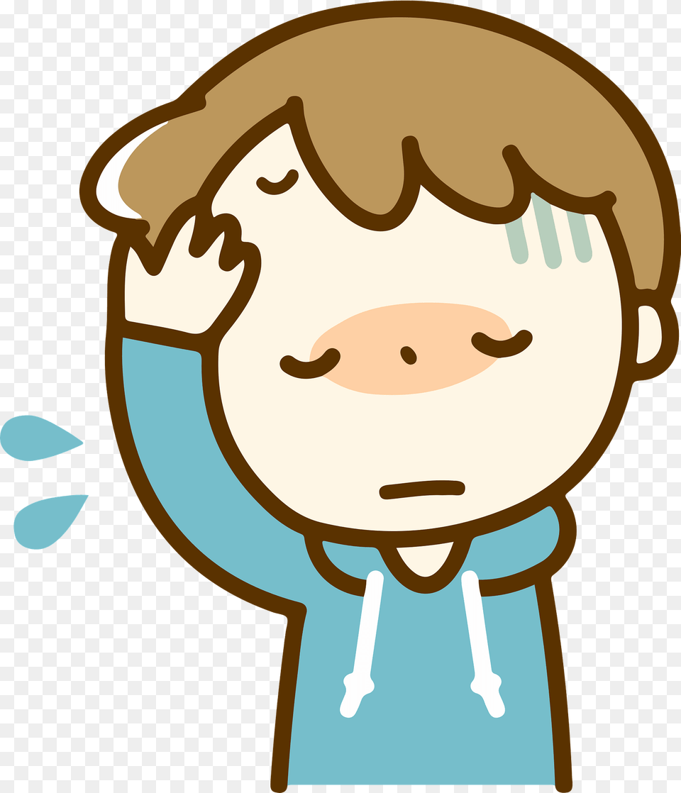 Boy With A Headache Clipart, Photography, Head, Person, Face Free Png