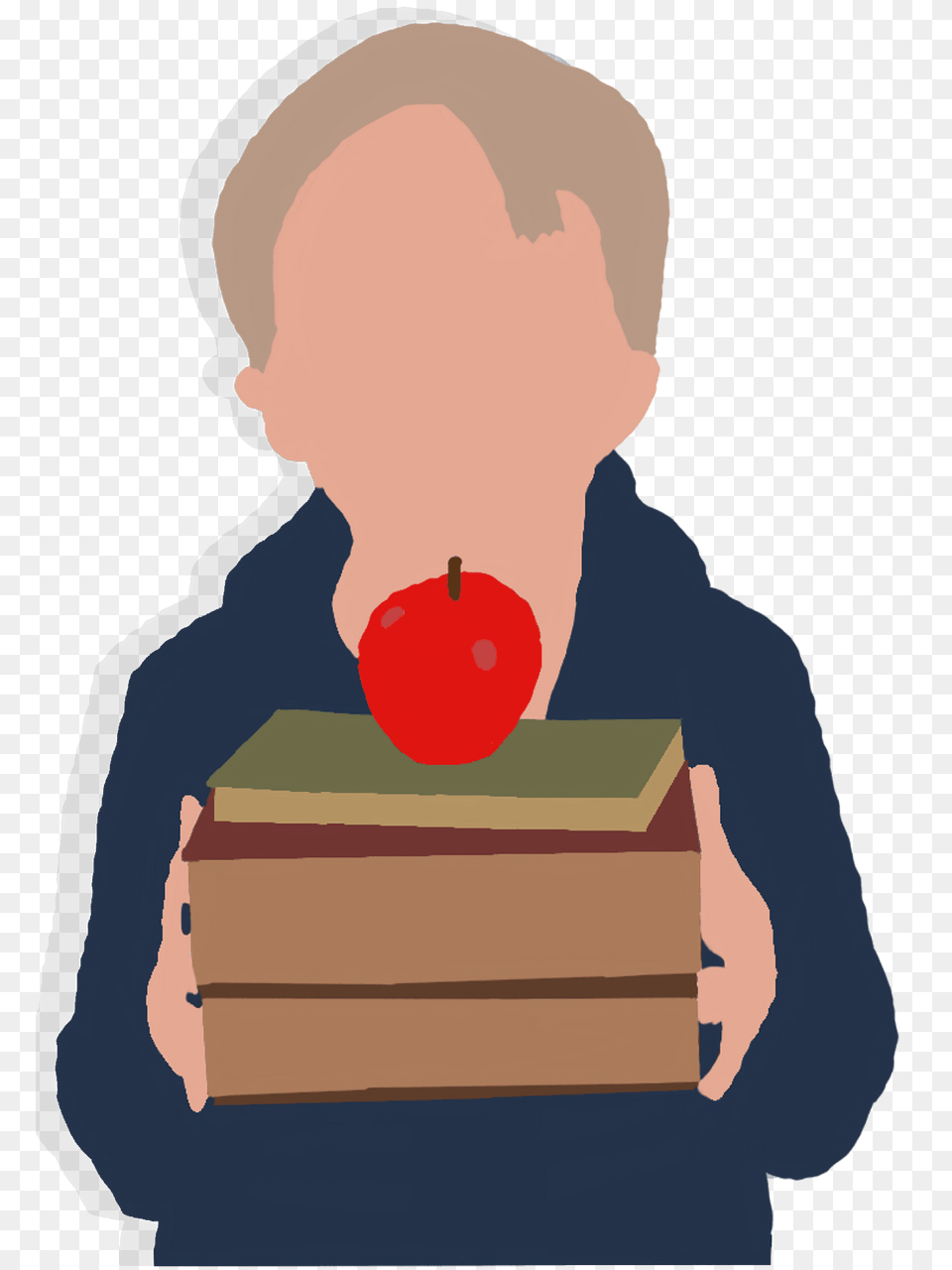 Boy With Books Clipart, Person, Reading, Baby, Book Free Png
