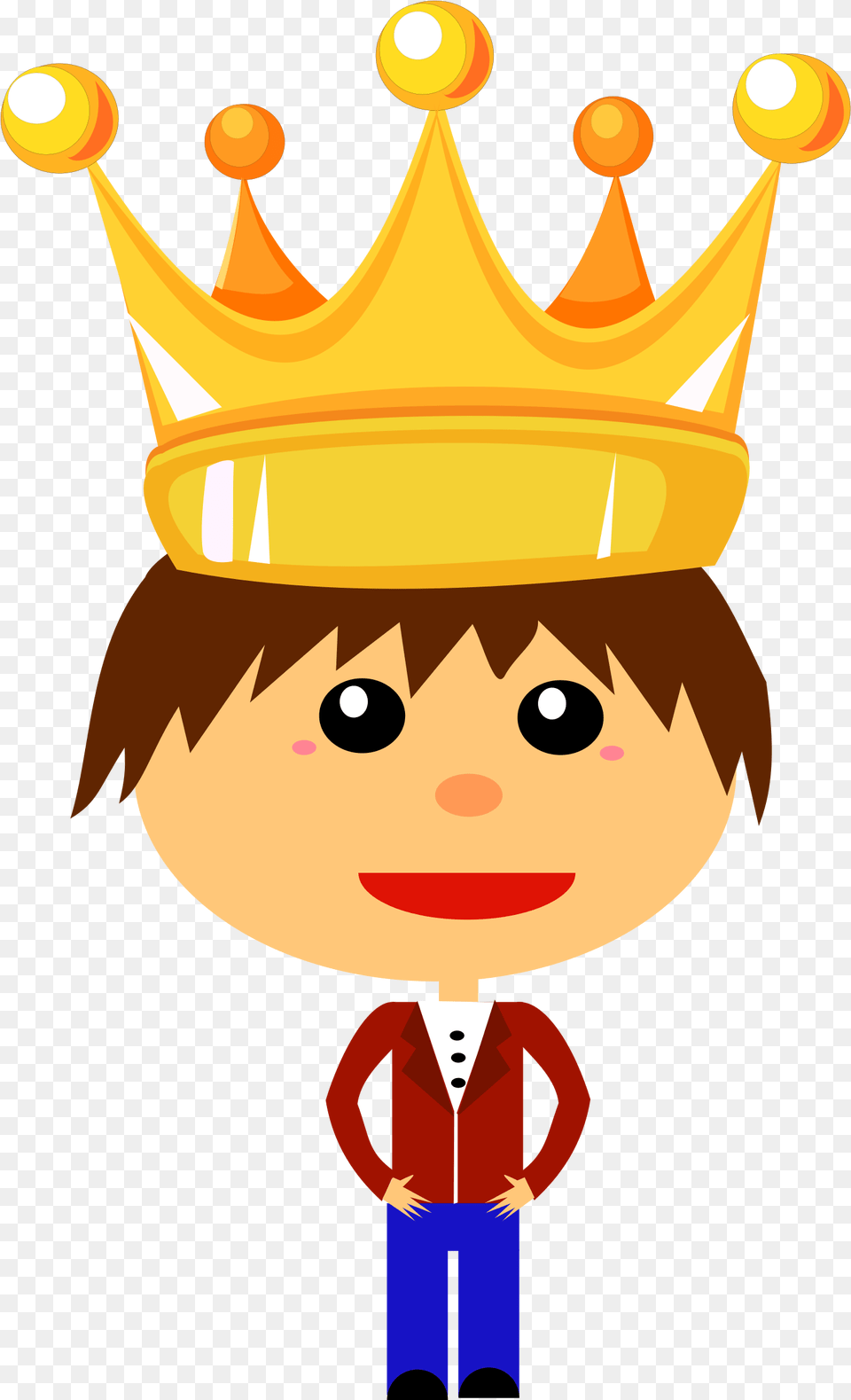 Boy With Crown Cartoon, Accessories, Jewelry, Nutcracker, Nature Png Image