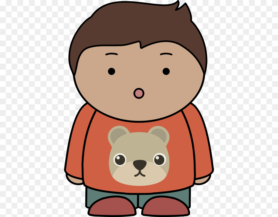 Boy With Glasses Cartoon, Baby, Person Png Image