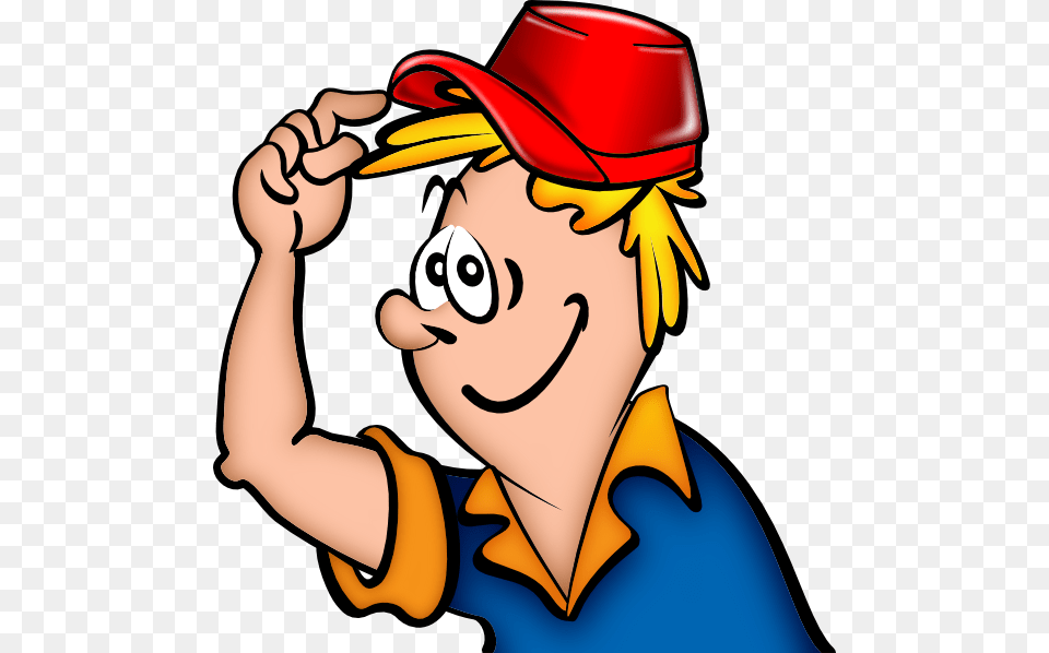 Boy With Hat Cartoon Clip Art, Clothing, Baby, Person, Face Png Image