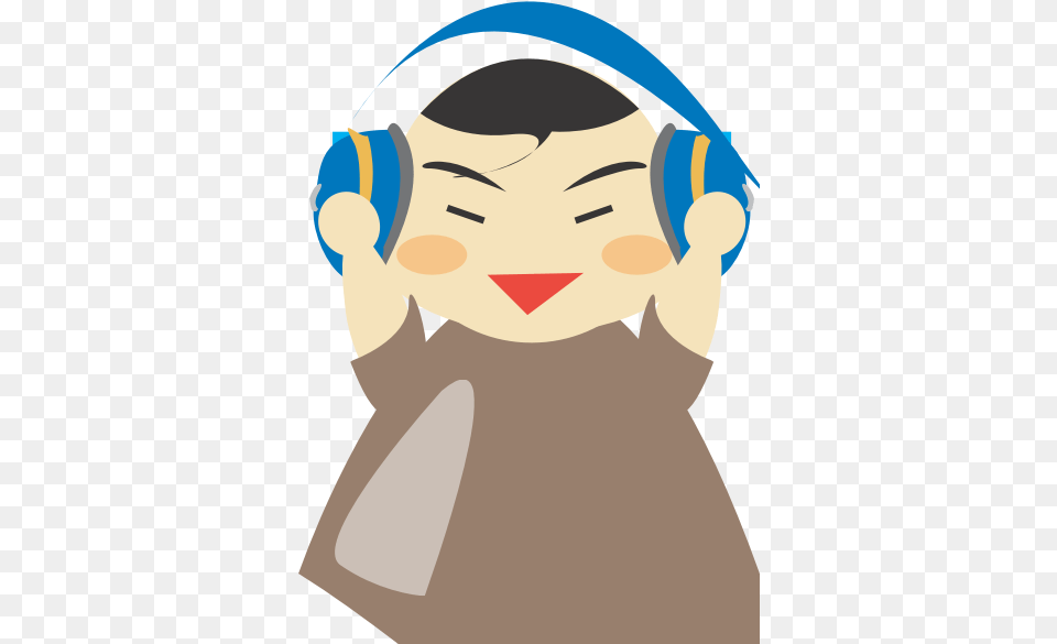 Boy With Headphones Vector Graphics Clip Art, Electronics, Baby, Person, Face Free Png