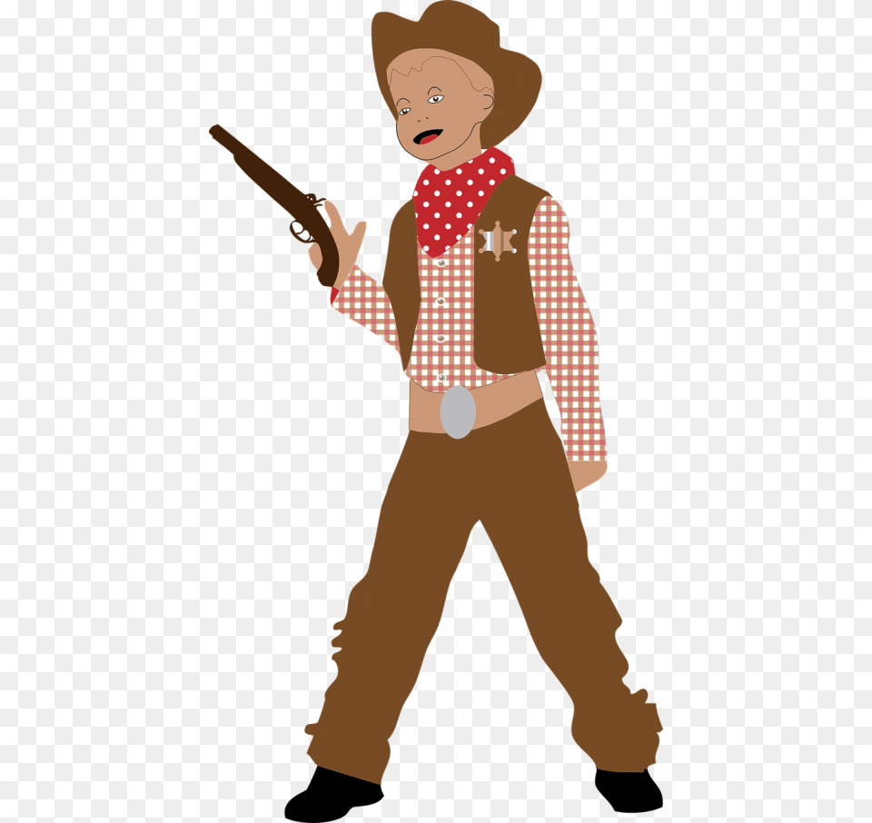 Boychildcomic Vector Graphics Cowboy Clip Art, Boy, Child, Person, Male Free Png Download