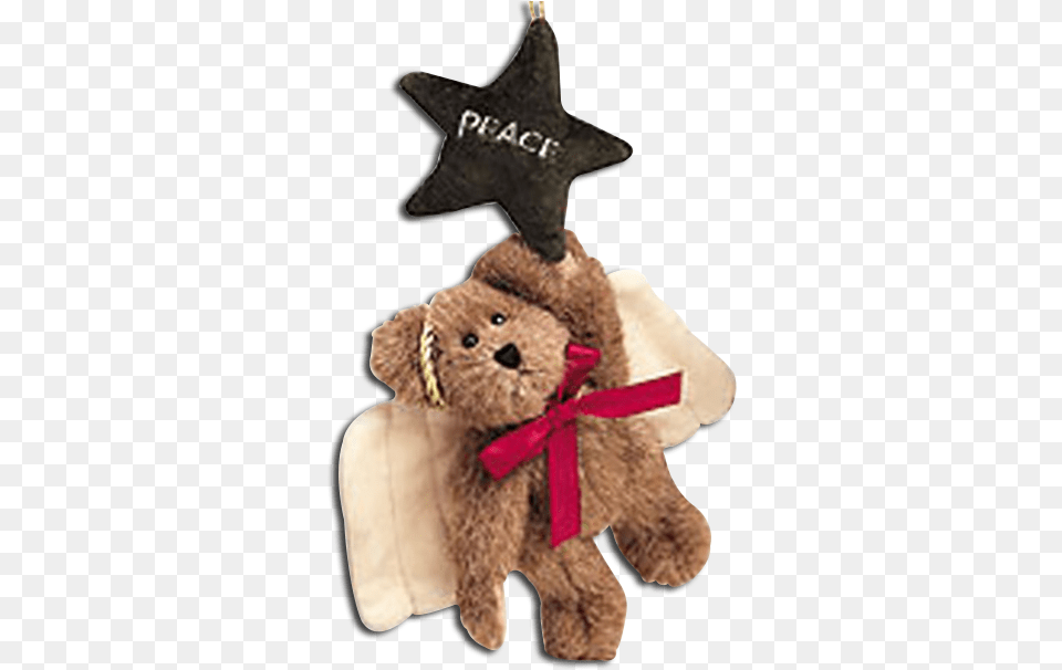 Boyds Bears Came Out With Plush Angel Teddy Bears To Teddy Bear Hanging, Toy, Star Symbol, Symbol, Smoke Pipe Free Png Download