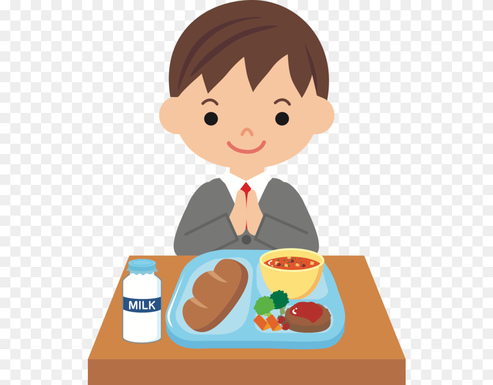 Boyeatinghuman Behavior Boy Eating Dinner Cartoon, Food, Lunch, Meal, Baby Free Png Download