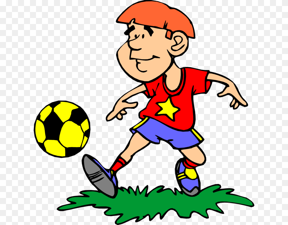 Boyplayball Clip Art Of Sport, Baby, Person, Ball, Football Free Png Download
