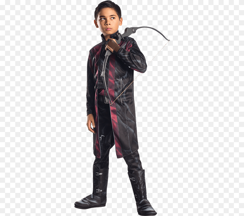 Boys Age Of Ultron Deluxe Hawkeye Costume Dead By Daylight Yui, Clothing, Coat, Jacket, Boy Free Transparent Png