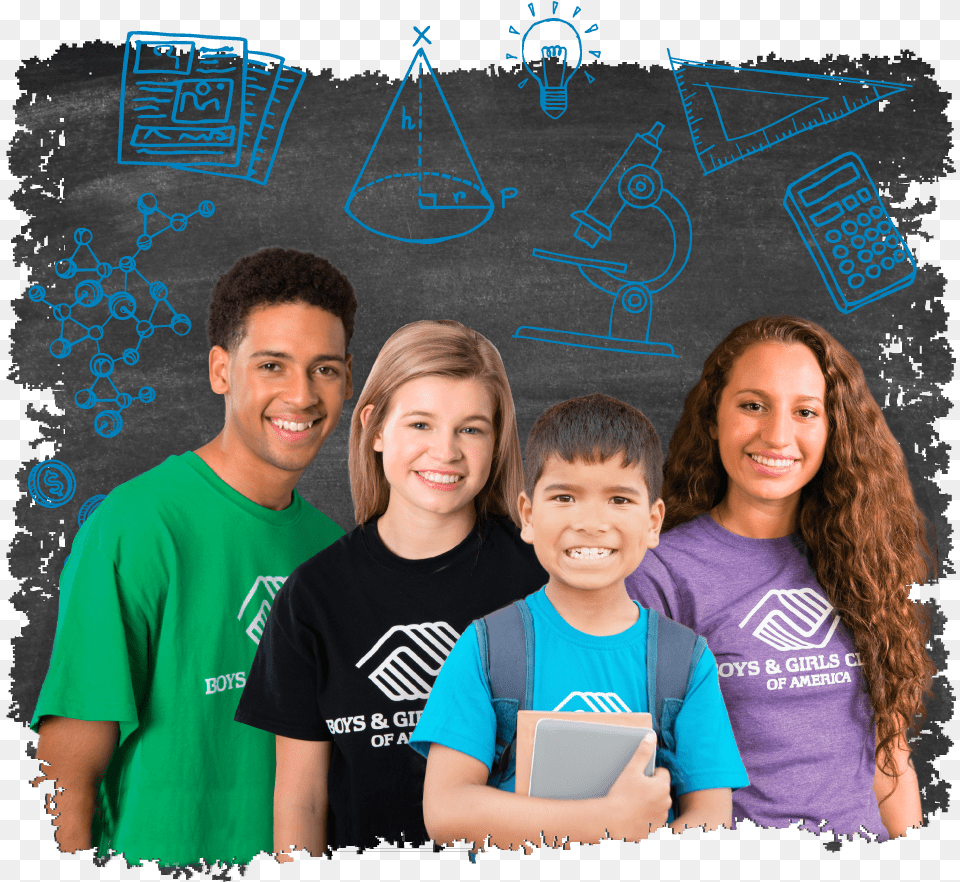 Boys Amp Girls Club Of America Take On Stem With My Family, Clothing, T-shirt, Teen, Boy Free Png Download