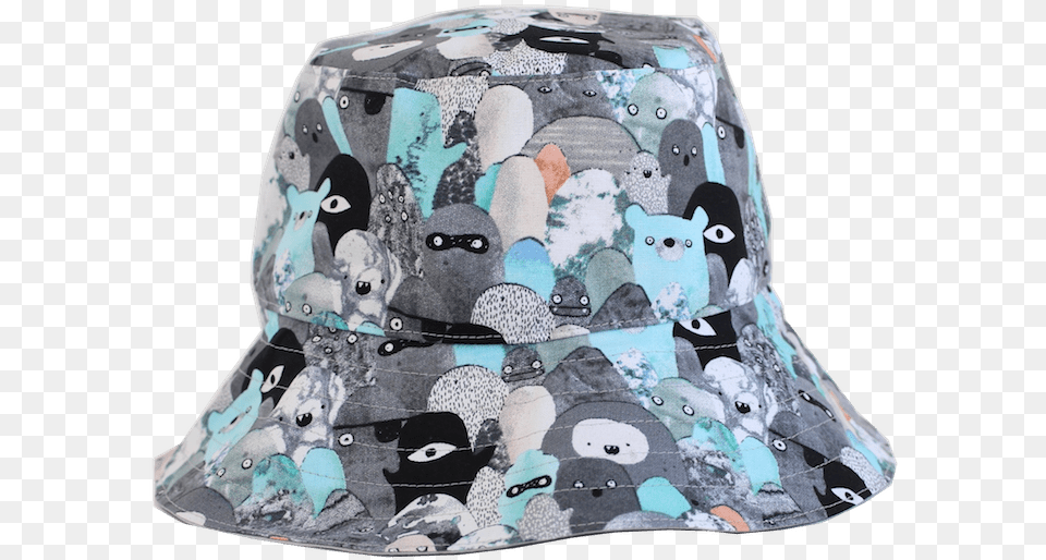 Boys Bucket Hat Wide Brimmed Baseball Cap, Clothing, Sun Hat, Animal, Bear Free Png Download