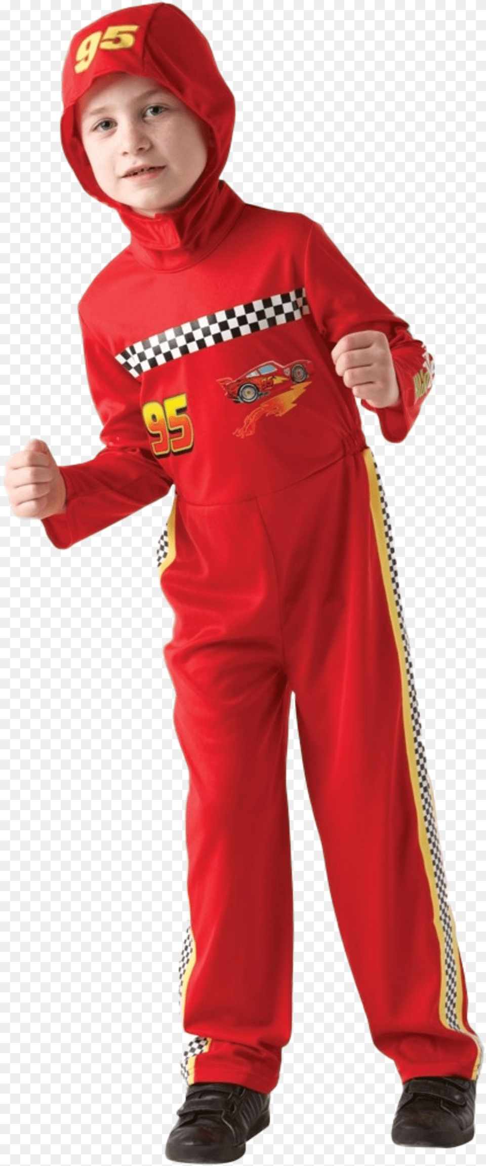 Boys Cars 2 Lightning Mcqueen Mcqueen Cars Costume, Boy, Child, Person, Male Free Png Download