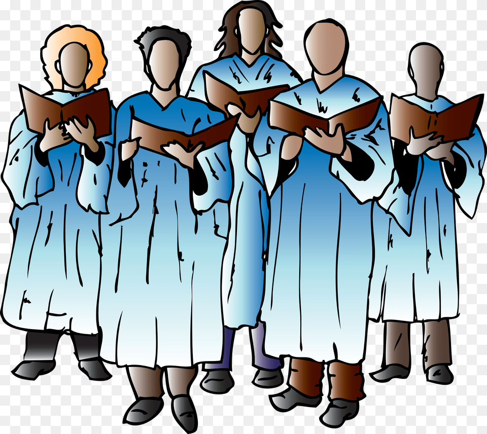 Boys Choir Singing Clip Art Free Transparent Png