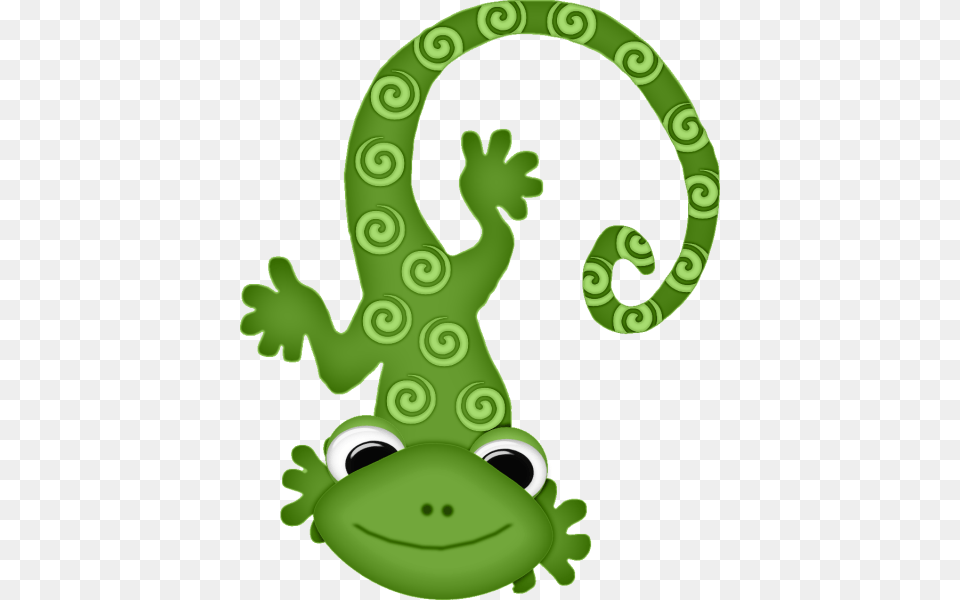 Boys Cute Lizard Clip Art, Animal, Gecko, Reptile, Green Lizard Png Image