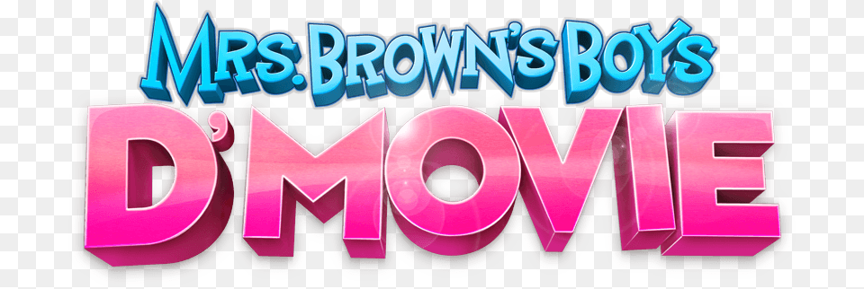 Boys D39movie Mrs Browns Boys D Movie Logo, Tape, Light, Text Png