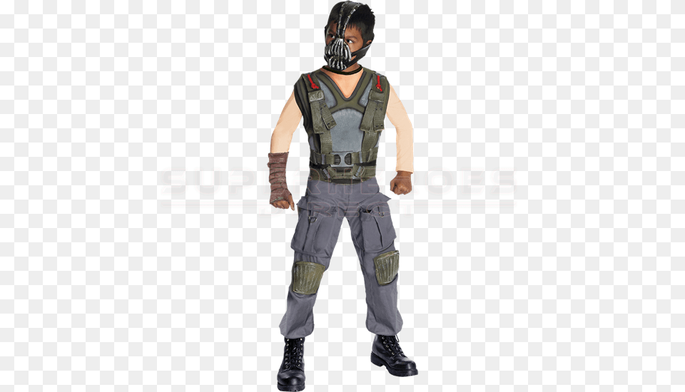 Boys Deluxe Bane Costume, Clothing, Person, Vest, Adult Png Image