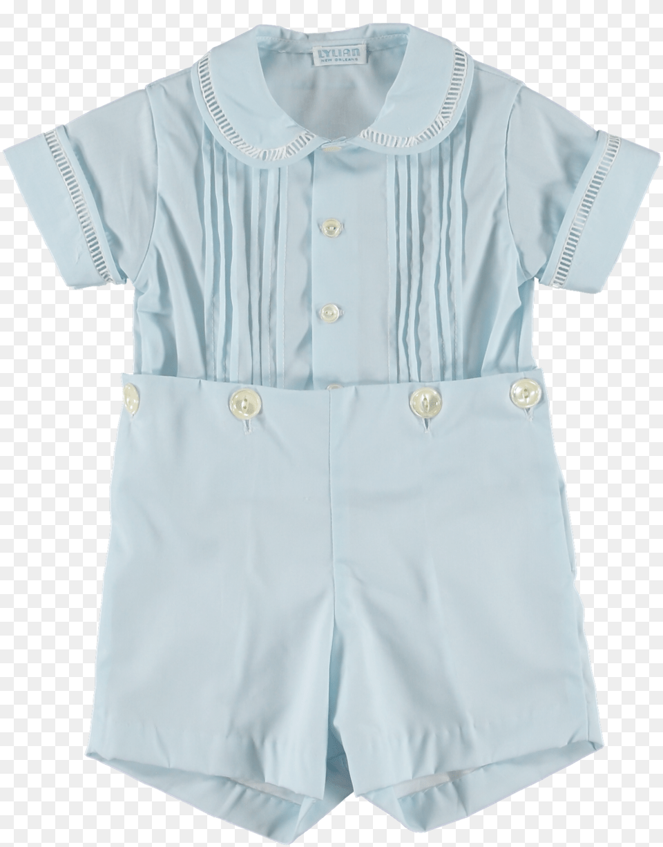 Boys Heirloom Clothing Button On Esty Blue, Blouse, Shirt Free Transparent Png