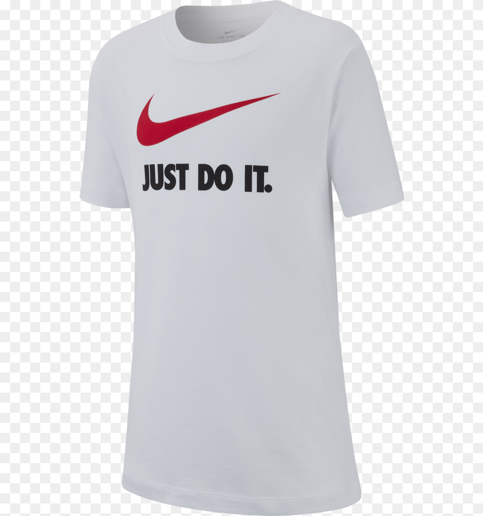 Boys Nsw Tee Jdi Swoosh Just Do It Nike, Clothing, Shirt, T-shirt Free Png Download