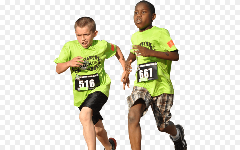 Boys Running, T-shirt, Boy, Child, Clothing Free Transparent Png