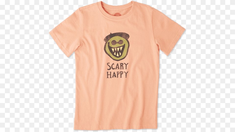 Boys Scary Happy Crusher Tee Cartoon, Clothing, T-shirt, Shirt Png