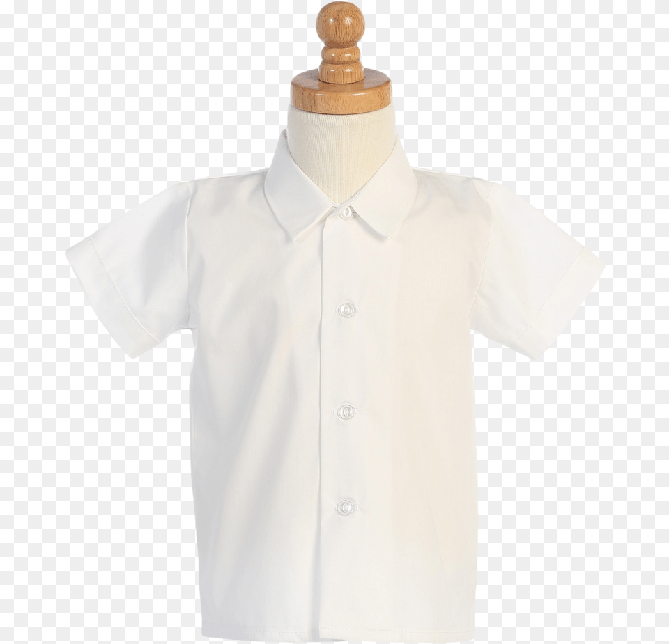 Boys White Short Sleeve Button Down Dress Shirt 800 White Short Sleeve Boys Shirt, Blouse, Clothing Free Png