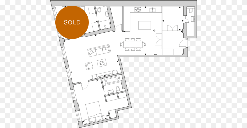 Bp Apartment01 Floorplan, Diagram, Floor Plan Free Png Download