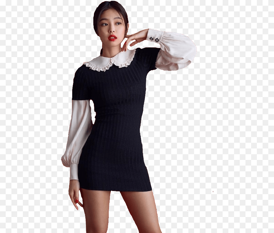 Bp Kim And Korean Image Blackpink, Blouse, Clothing, Dress, Sleeve Free Transparent Png