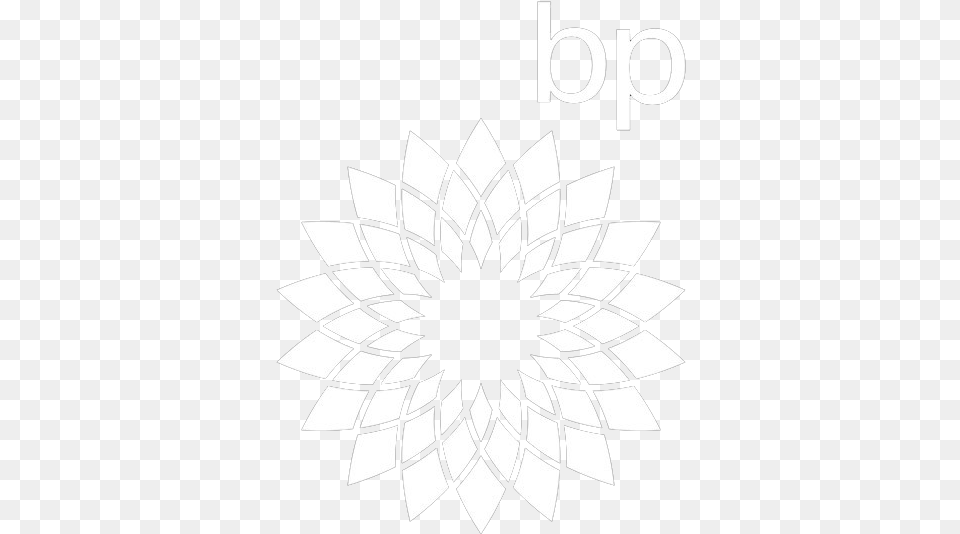 Bp Logo Image Download Bp Logo Black And White, Dahlia, Flower, Plant, Stencil Png