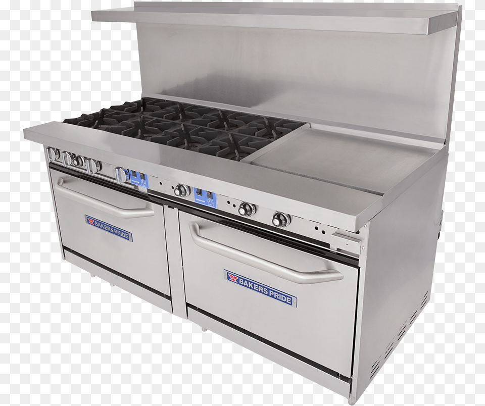 Bp Range Bakers Pride 72 Bp, Appliance, Device, Electrical Device, Oven Free Png