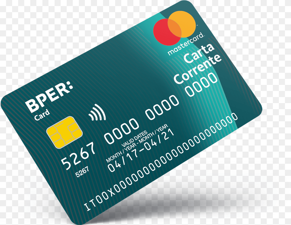 Bper Card Carta Corrente, Text, Credit Card Png