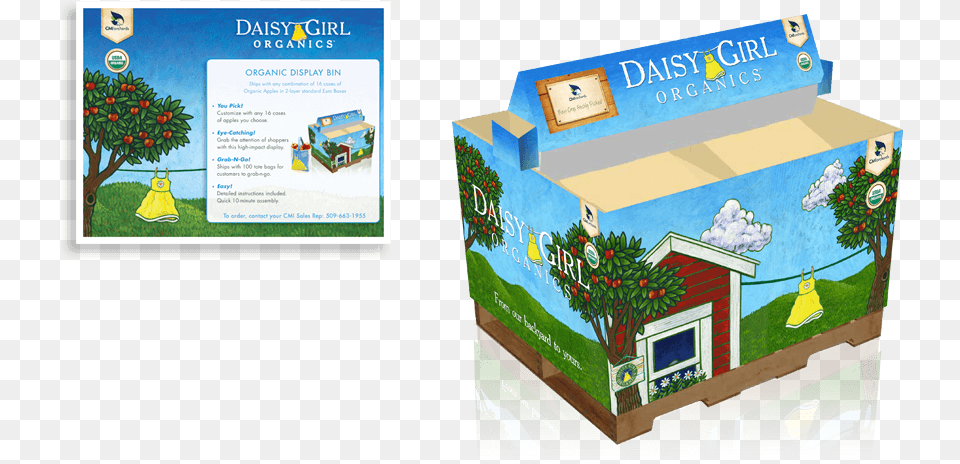 Br Blog Cmi Daisygirl Farmstand Bin, Box, Cardboard, Carton, Plant Free Transparent Png