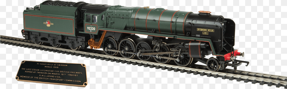 Br Standard Class Evening Star, Locomotive, Vehicle, Railway, Transportation Png Image