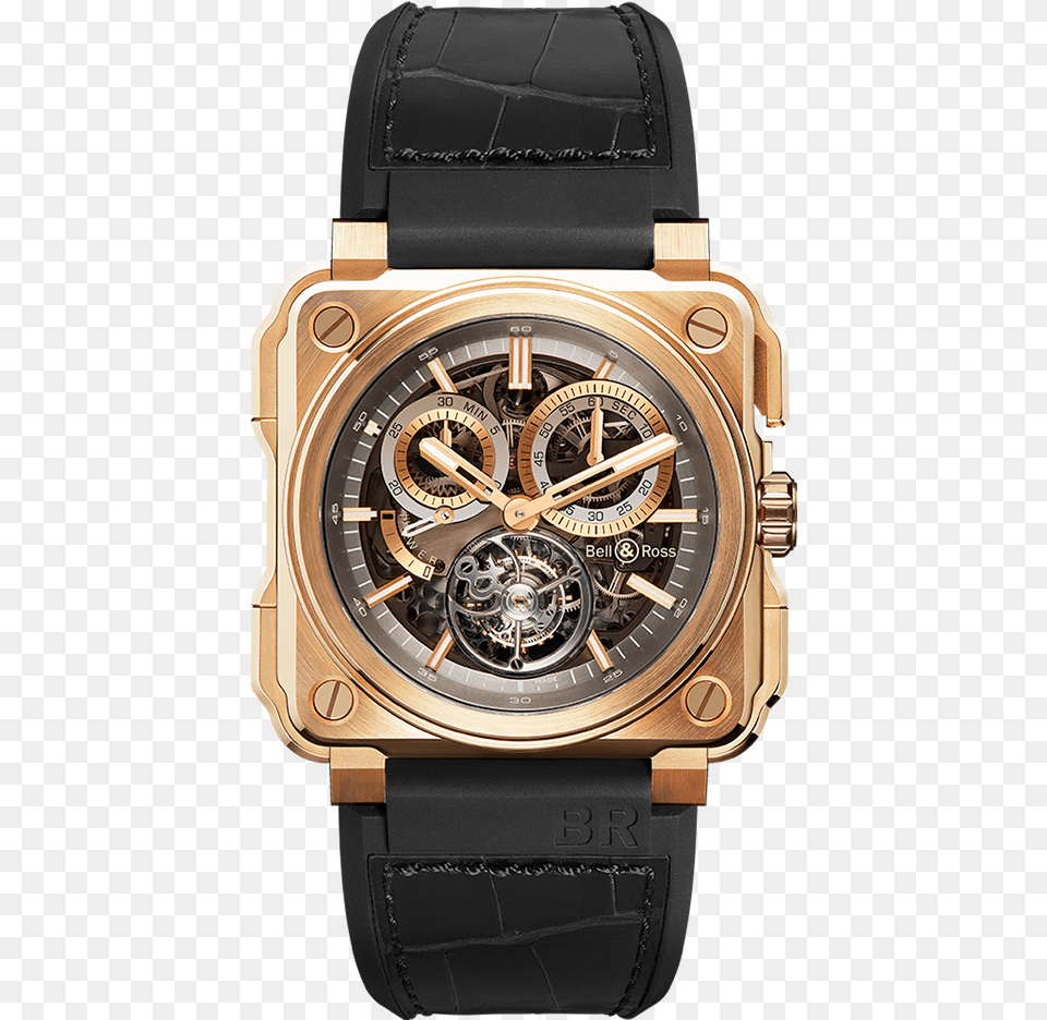 Br X1 Tourbillon Rose Gold Brx1 Chtb Ti D, Arm, Body Part, Person, Wristwatch Free Png Download