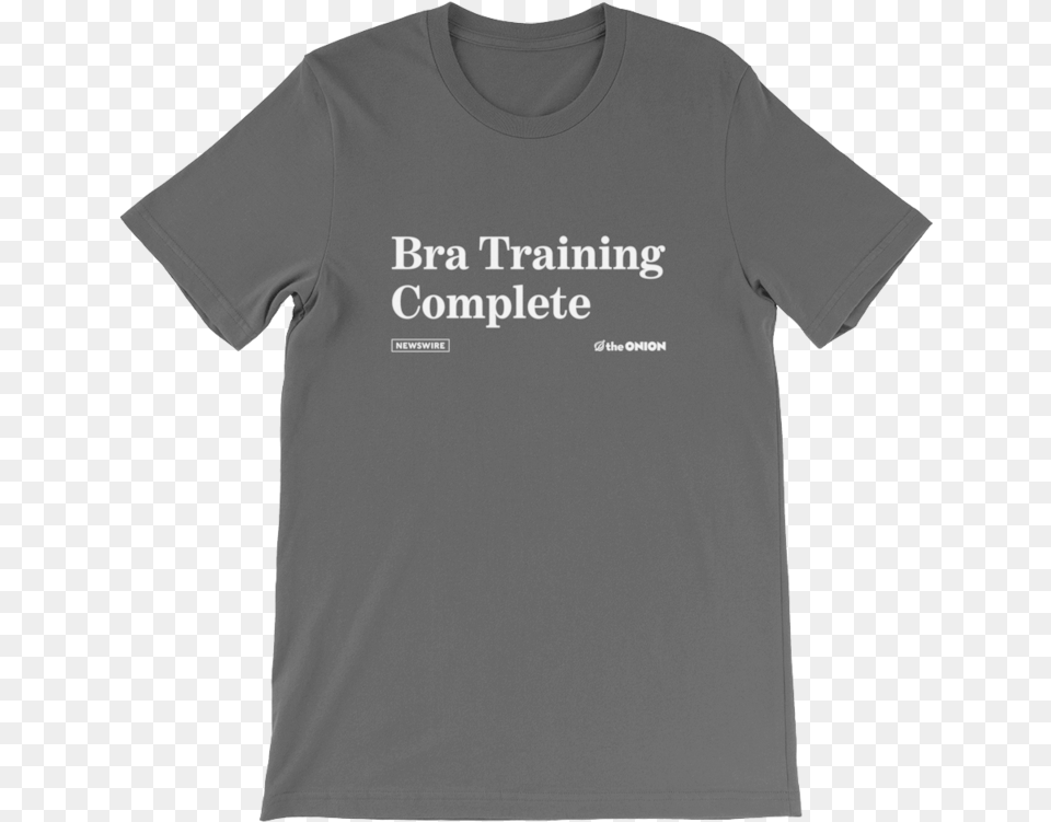 Bra Training Complete Onion Headline T Shirt Black Product Shirt, Clothing, T-shirt Free Png Download