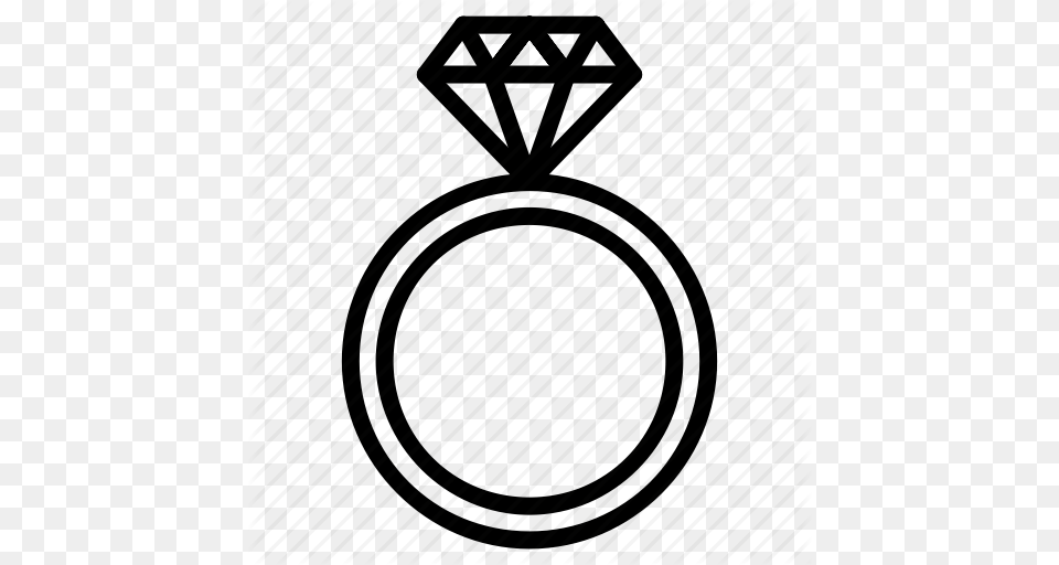 Bracelet Diamond Jewel Jewelry Outline Ring Woman Women Icon, Accessories Free Png Download